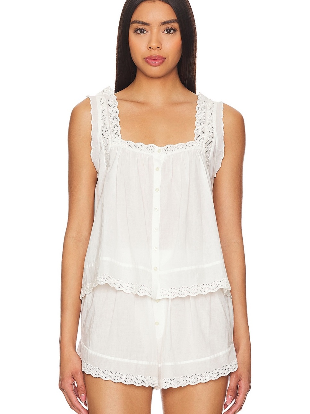 The Great Eyelet Tank & Shorts